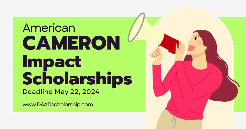 The Cameron Impact Scholarship 2024 | USA